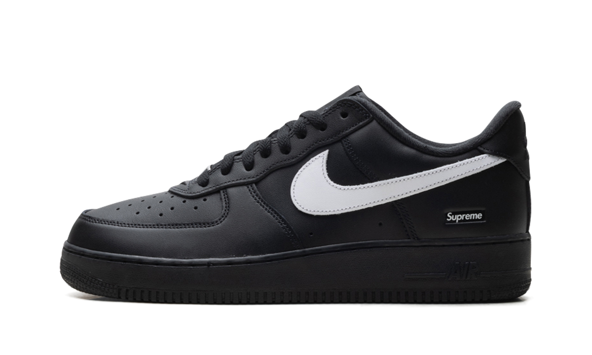 Air Force 1 Low "Supreme - Mini Box Logo Black / White" CU9225 002