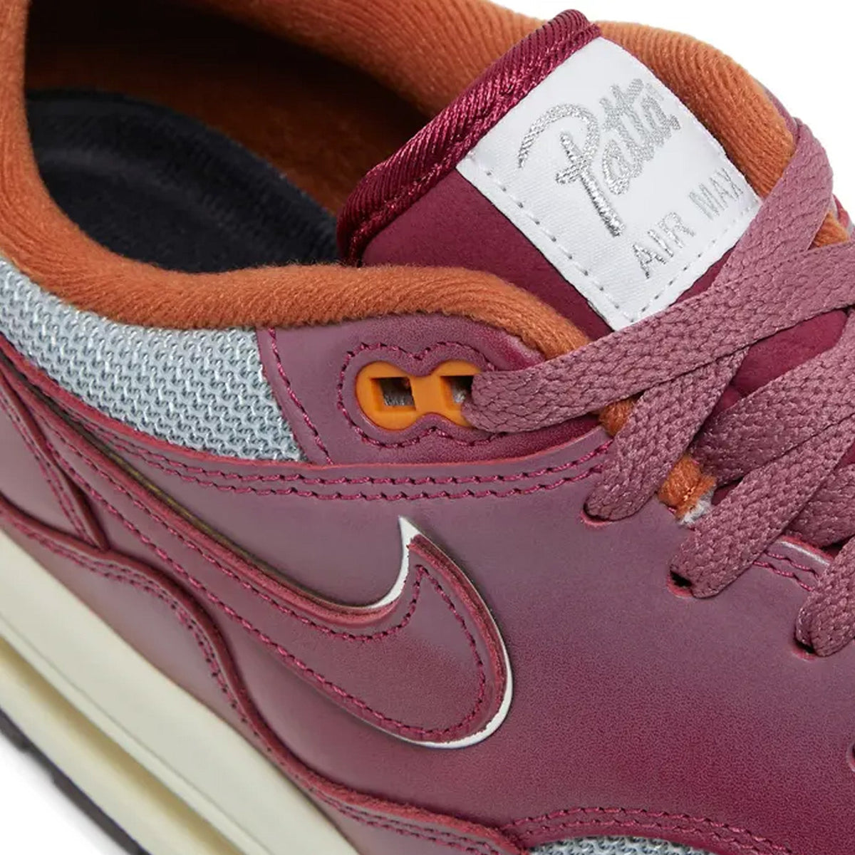 Nike Air Max 1 'Patta Waves Rush Maroon' (with Bracelet) (2021)