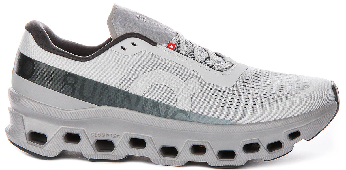 On Running Cloudmonster 1 In Grey For Men