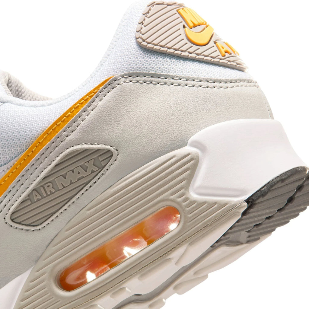 Nike Air Max 90 'White College Grey Laser Orange'