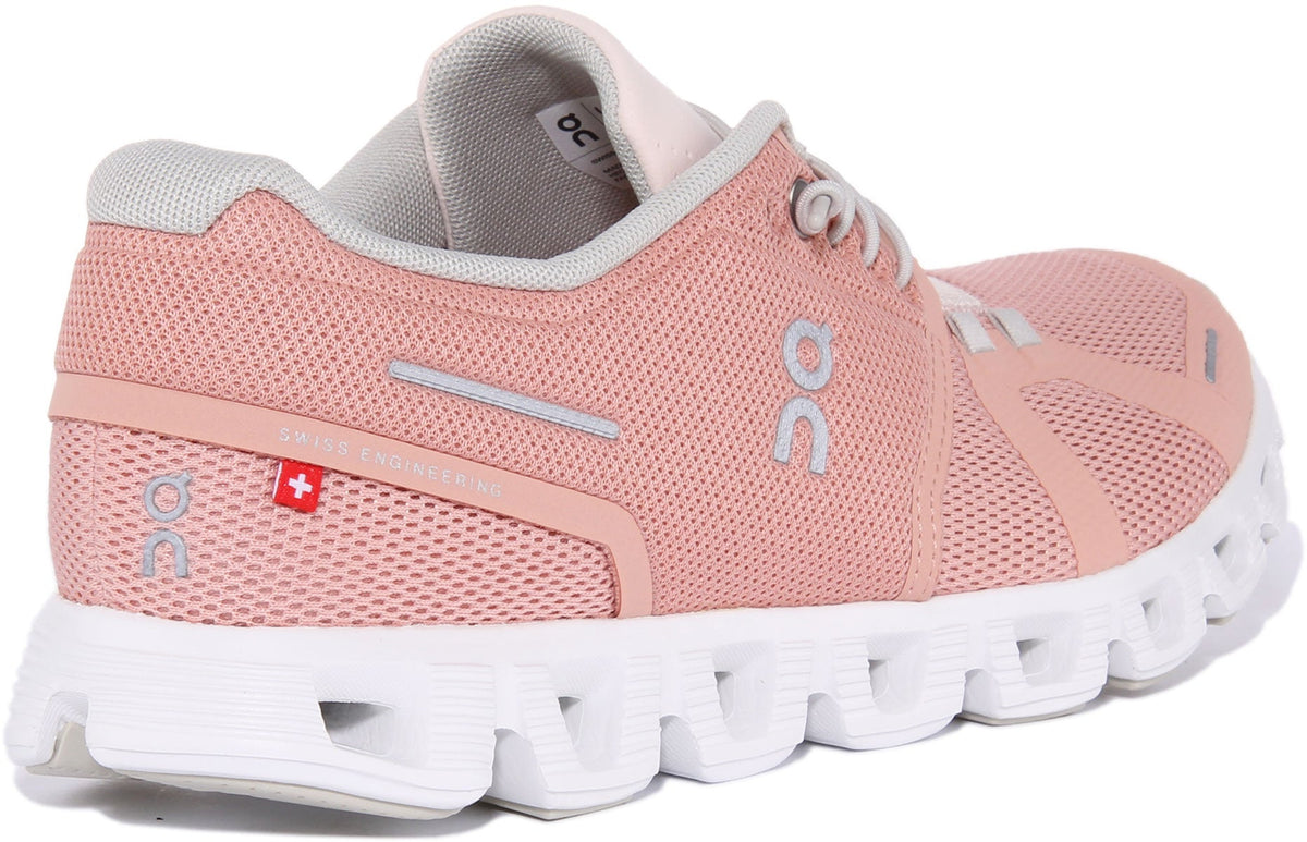 On Running Cloud 5 In Rose For Women