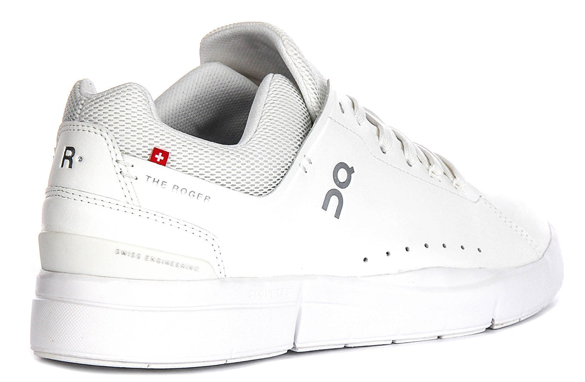 On Running The Roger Adv In White For Men