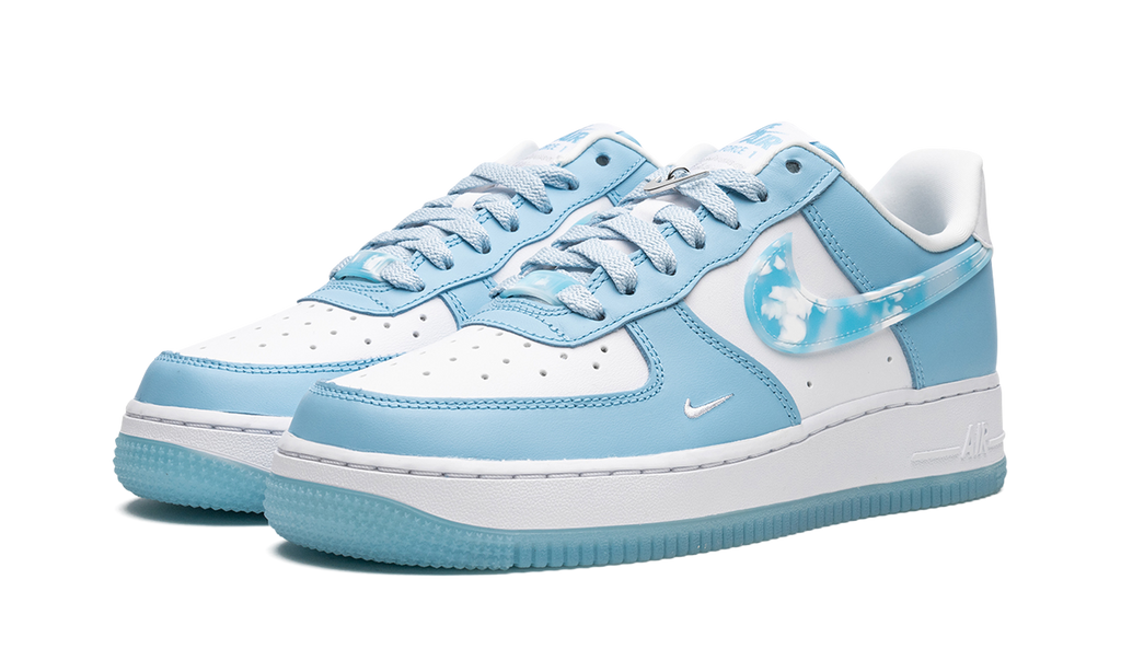 AIR FORCE 1 '07 LX MNS WMNS "Nail Art White Blue" DX2937 100